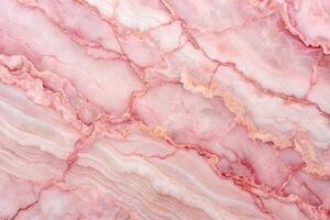 Luxurious pink marble textures close-up macro shot photo