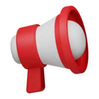 megaphone 3d icon png