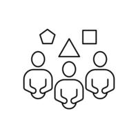 workshop concept line icon. Simple element illustration. workshop concept outline symbol design. vector