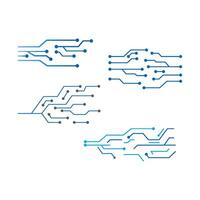 circuit design template vector