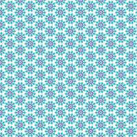 Abstract geometric blue pattern design in Memphis style vector