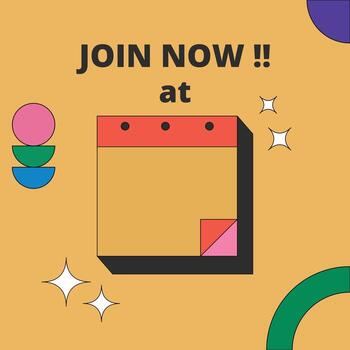 Template design calendar icon retro design with blank background vector