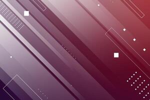 Abstract background with gradient red and square element vector