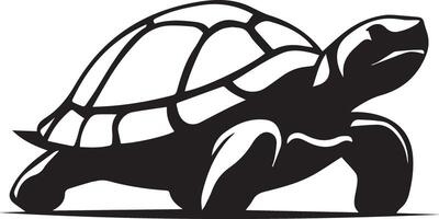 A turtle walking icon designed for various companies, featuring a clean, beautiful, and adorable design. Ideal for logos, posters, t-shirts, and other graphic projects vector