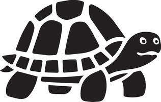An image of an adorable turtle with a cute, round face and large, expressive eyes. The turtle should have a smooth, shiny shell with soft green and brown tones, giving it a friendly vector