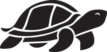 This is an illustration of a cute, small turtle with a round, cheerful face and big, friendly eyes. Its shell should have soft, rounded edges with a simple pattern in shades of green and brown vector