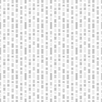 Abstract speckled stripes, white and gray simple texture. Square random dotted line pattern. Seamless weaving carpet thread, monochrome stroke background vector
