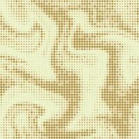 Abstract halftone seamless camouflage texture. Dot pattern in beige and sand brown colors urban camo background vector