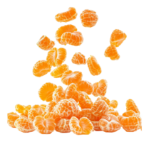 Tangerines on a white surface transparent png