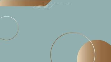 Modern gold geometric pattern background vector