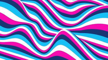Modern abstract wave with bright magenta blue color background vector