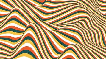 Modern abstract wave with bright color background vector