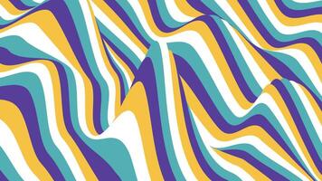 Modern abstract wave with bright green yellow color background vector