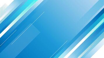 Modern abstract halftone blue gradient background vector