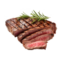 Grilled Steak Slices with Rosemary and Peppercorns png