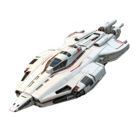 Space Ship Isolated on a Transparent Background png