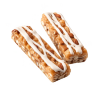Nut Bar Isolated on a Transparent Background png