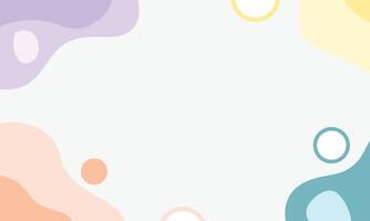 Colorful pastel abstract background. Color splash abstract background. vector