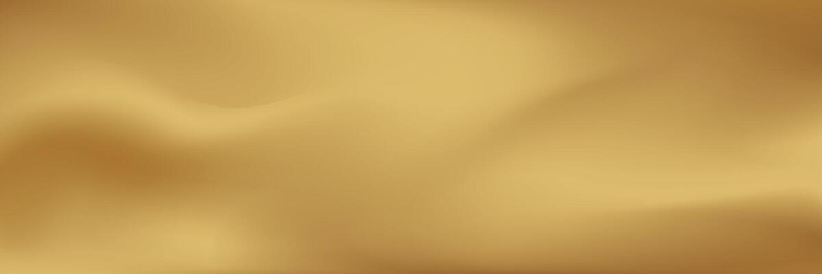 Gold abstract blurred gradient background. illustration.