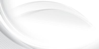 Abstract white and gray color, modern design stripes background with geometric round shape. illustration. vector