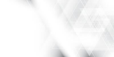 Abstract white and gray color, modern design stripes background with triangle shape. illustration. vector