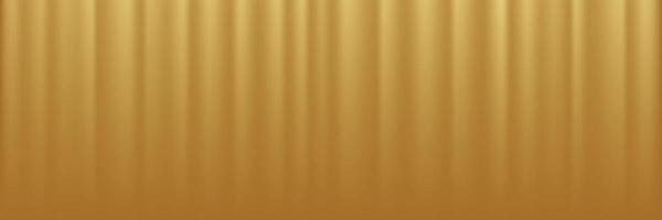 Gold abstract blurred gradient background, curtain pattern. illustration. vector