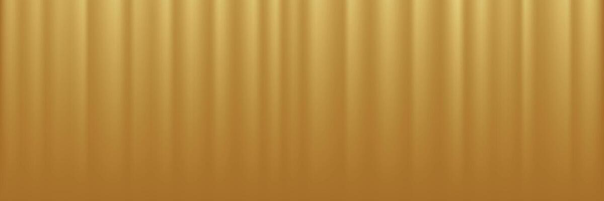Gold abstract blurred gradient background, curtain pattern. illustration.
