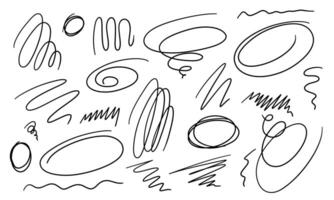 Scratch pen line scribble pencil . Scratch texture, pen line sketch mark, brush stroke. Hand drawn doodle grunge graffiti texture marker stroke. Pencil scrawl effect. vector