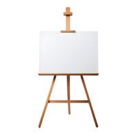 Flip Chart Display Easel for Advertising Isolated on Transparent Background png
