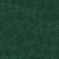 hand drawn abstract background, maze geometric background, ancient ornament, retro design, green backdrop vector