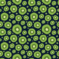 kiwi seamless pattern, green kiwi background, freshness fruit seamless pattern vector