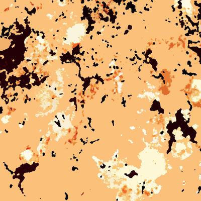 A brown and black background with many different spots