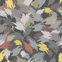 A camouflage pattern with many different colors vector