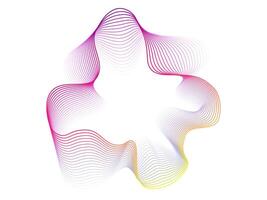 Collection of colorful neon sound waves. Sound curve, radio frequency spectrum lines for equalizer . set of colorful spectra for music poster and banner. illustration. vector