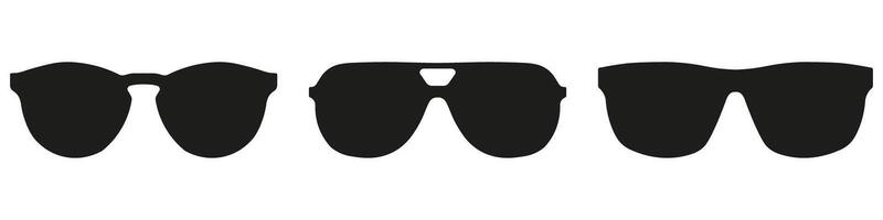 A set of four black teeth with a white background vector