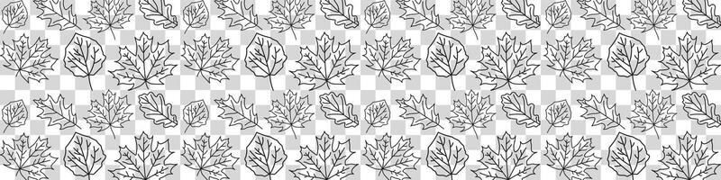 A pattern of leaves and flowers on a white background vector