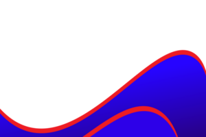 blue and red wave background png