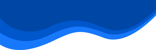 Header shape for website and border for banner. Abstract design element for template. Curve divider for bottom section and separator. Simple graphic form for background of presentation. png
