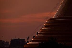 Landmark Phra Pathom Chedi in Nakhon Pathom, Thailand photo