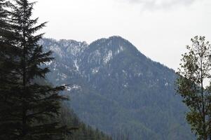 Mountians from Kasol Village in Himachal Pradesh photo