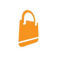 A bag icon on a white background vector