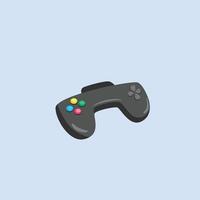 console controller stick in flat design. vector