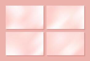 Light pink background and soft white lighting. Abstract backdrop colored pastel design. vector