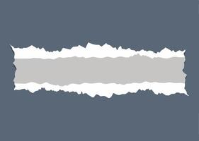 white rectangular paper with a wave texture baclground design vector