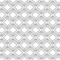 Seamless geometric pattern with interwoven wavy lines on a white background. Suitable for backgrounds, textiles or decorative elements. vector