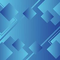 Blue and trendy rectangle shape abstract background. Futuristic digital hi-technology banner background seamless pattern vector