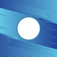 Modern Blue gradient abstract background with Drop line and white Frame in center geometric shape. vector