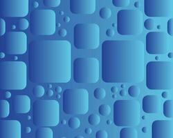 Futuristic Blue rectangle and circle Gradient round shapes gradient abstract background. Geometric Futuristic background vector