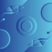 Modern circle blue abstract background. Curves and lines use for banner, cover, poster, wallpaper, design with space for text. vector