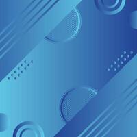 Futuristic Blue Gradient shapes gradient abstract background. Geometric Futuristic background vector